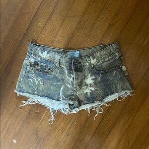 REVICE Denim Camo Shorts